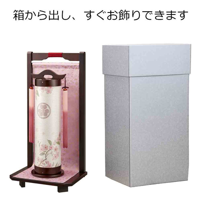 盆提灯 新型 あかり小町 二重 妃桜布 特徴 7