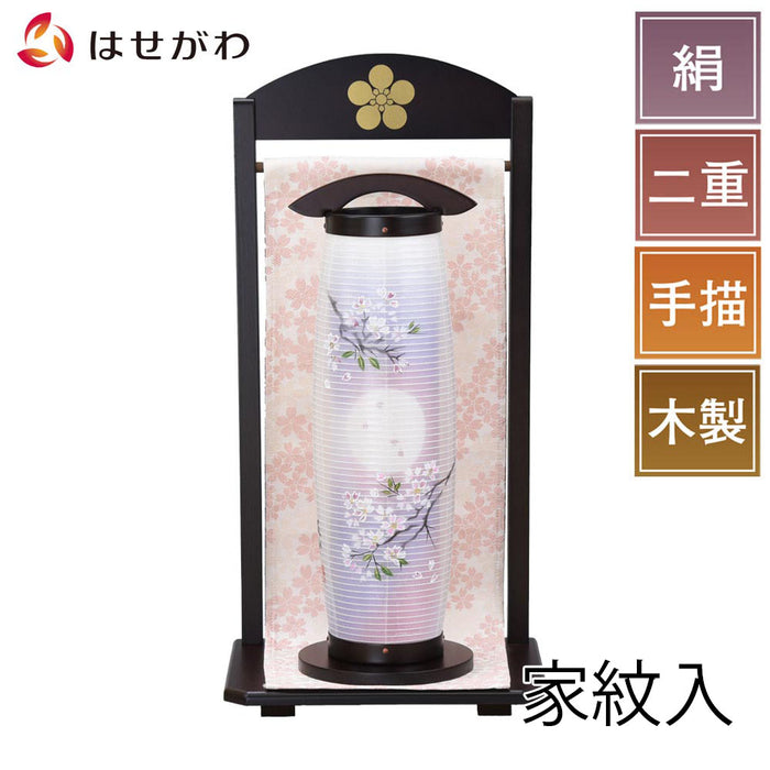 盆提灯 新型 はんなり 巧二重 桜 特徴 1