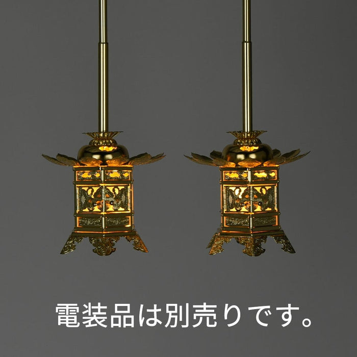 仏具 吊灯籠 六角神前 丁足 1.8寸 特徴 2
