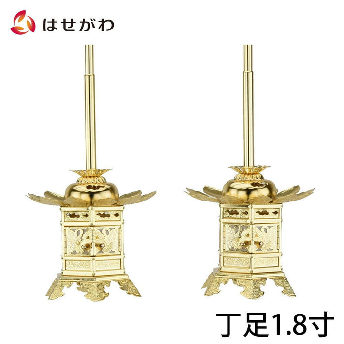 仏具 吊灯籠 六角神前 丁足 1.8寸 特徴 1