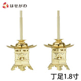仏具 吊灯籠 六角神前 丁足 1.8寸 特徴 1