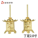 仏具 吊灯籠 六角神前 丁足 2.0寸 特徴 1