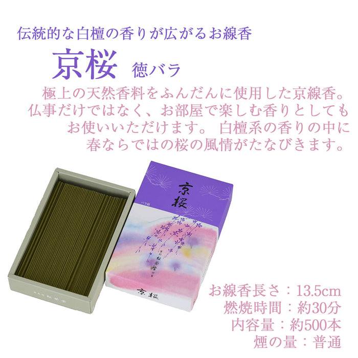 線香 お香 焼香 香合 京桜 自宅用 特徴 2