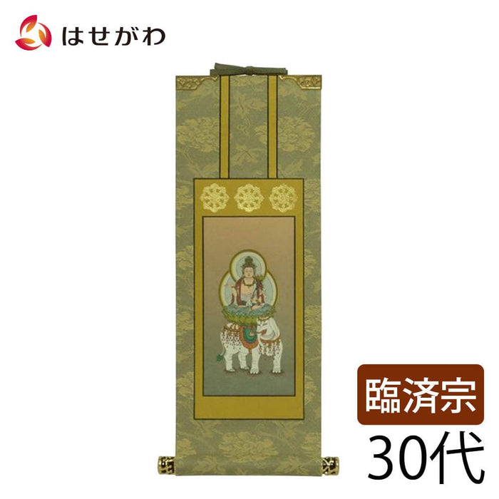 掛軸 臨済 雅 普賢菩薩 30代 特徴 1