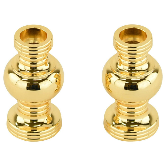 仏具 華瓶 本金メッキ 1.8寸 特徴 2