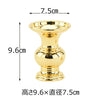 仏具 二具足 利久型鶴付 本金メッキ 3.0寸 特徴 2