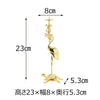 仏具 二具足 利久型鶴付 本金メッキ 3.0寸 特徴 3