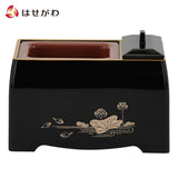 仏具 焼香炉 PC 黒 蓮 5.0寸 特徴 1