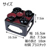 盆提灯 御霊具膳 PC 黒内朱 5.5寸 特徴 3