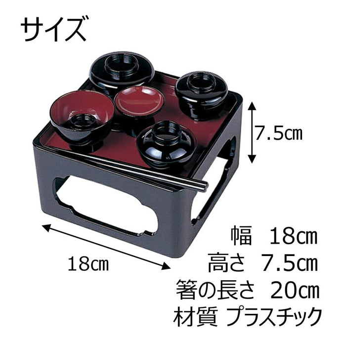 盆提灯 御霊具膳 PC 黒内朱 6.0寸 特徴 3