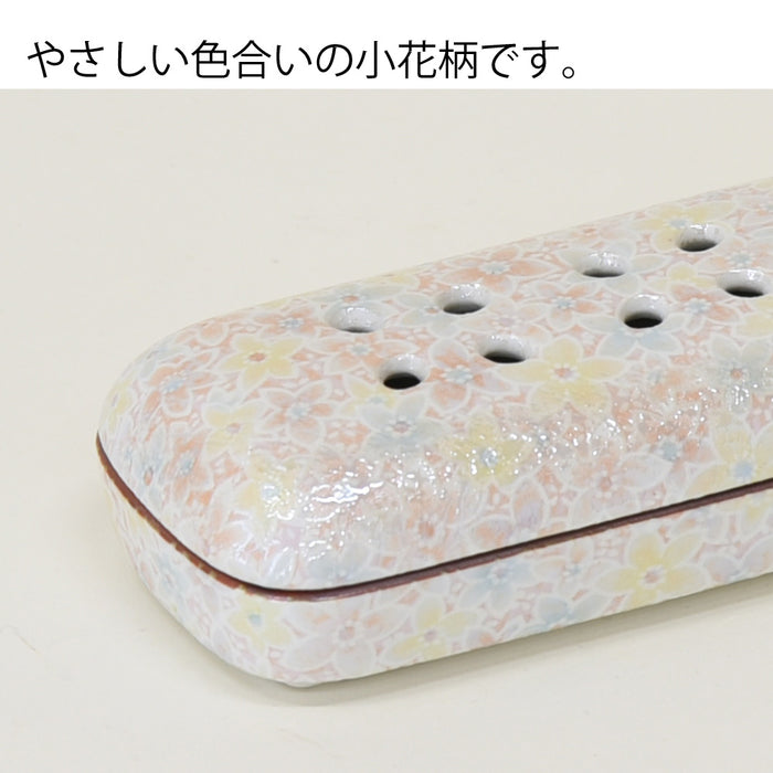 仏具 花摘 寝かせる線香皿 有田焼 小 花心 特徴 3