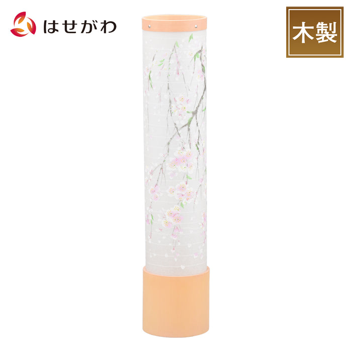 盆提灯 新型 峰 520 柿渋桃色 桜 特徴 1