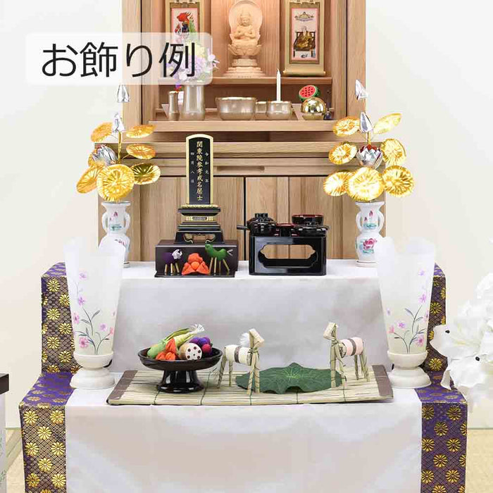 盆提灯 新型 ミニ行灯 1号 白 対 特徴 5