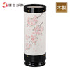 盆提灯 新型 長良の里 桜 黒塗 特徴 1