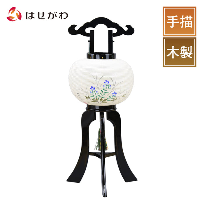 盆提灯 行灯 特10号 本美濃紙 本塗書絵 特徴 1