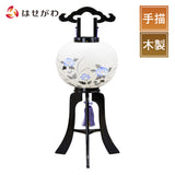盆提灯 行灯 10号 本美濃紙 本塗書絵 特徴 1