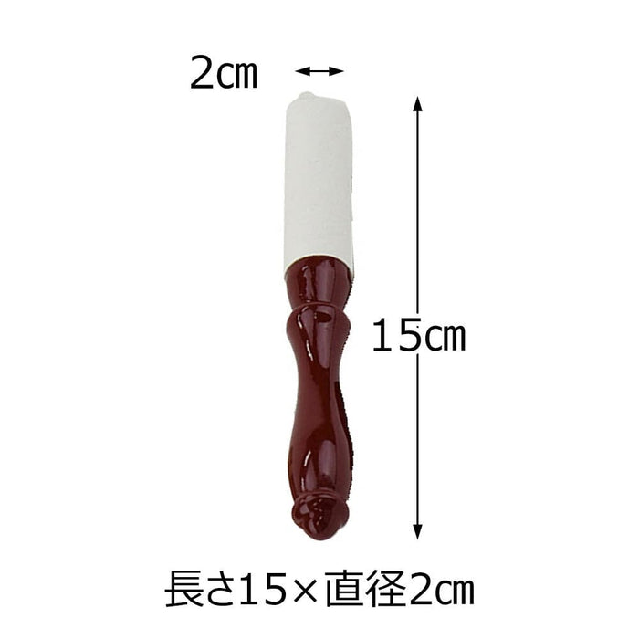 仏具 リン棒 朱柄 白皮巻 5.0寸 特徴 3