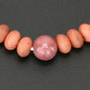 数珠・念珠 草木染ブレス 桜染桜ミカン玉 バラ輝石 特徴 2