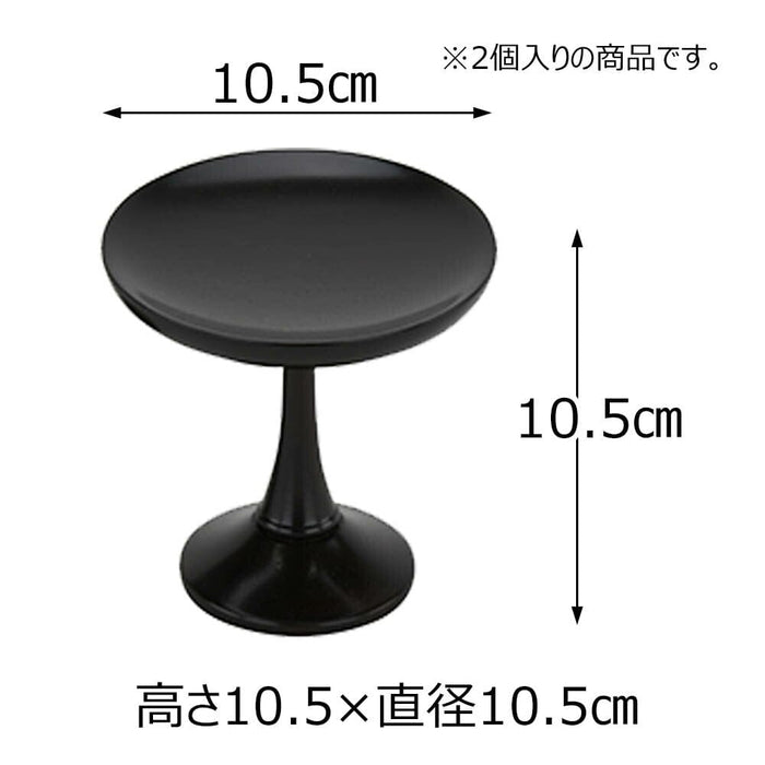 仏具 高杯 黒檀 雄美 3.5寸 特徴 2