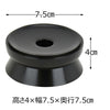 仏具 リン台 黒檀 雄美 丸型 2.5 特徴 2