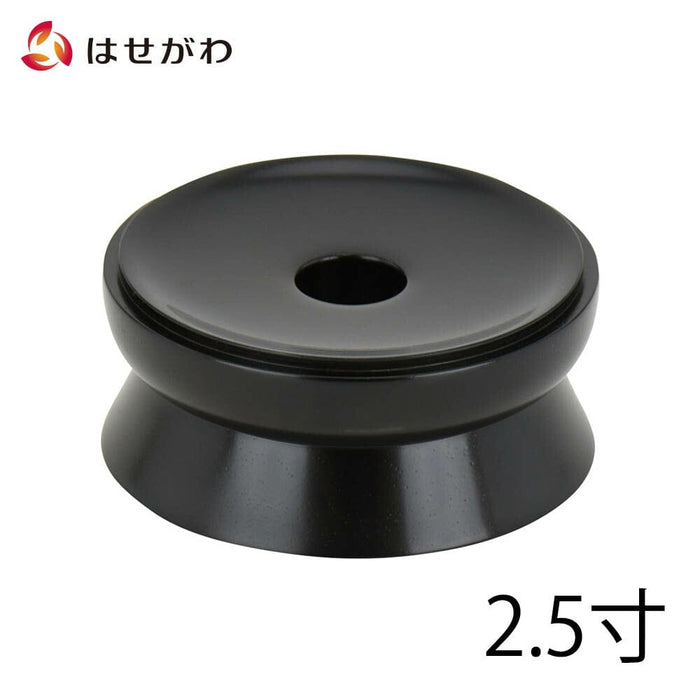 仏具 リン台 黒檀 雄美 丸型 2.5 特徴 1