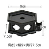 仏具 佐波理リンセット 慧光 2.5寸 リン台六角黒檀色 特徴 4