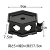 仏具 まごころリンセット 2.5寸 リン台六角黒檀色 特徴 4