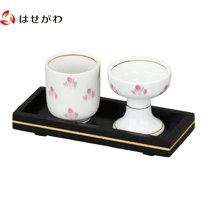 仏具 仏器膳 バウム 黒檀 5.0寸 湯呑セット 1 特徴 1