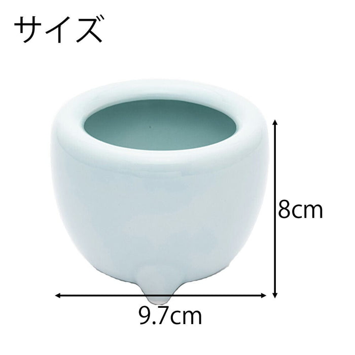 仏具 香炉 青磁 西用 3.0寸 特徴 2