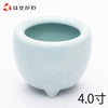 仏具 香炉 青磁 西用 4.0寸 特徴 1