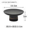 仏具 高杯 バウム 黒檀 (1個) 3.5寸 特徴 2