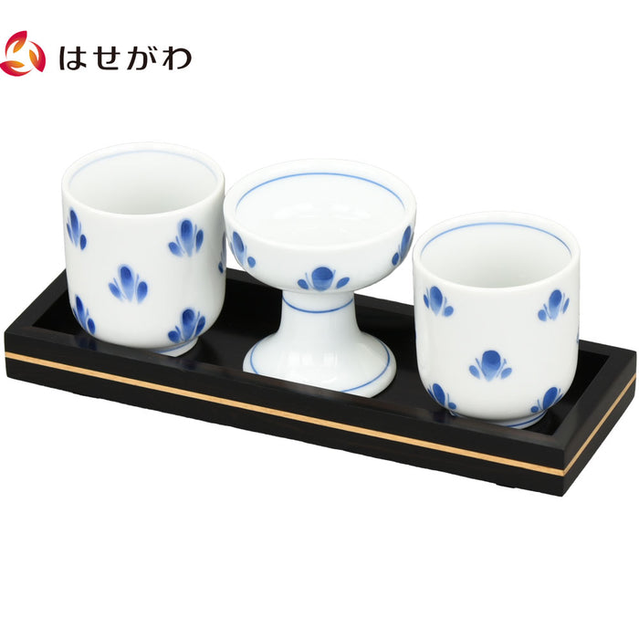 仏具 仏器膳 バウム 黒檀 6.0寸 湯呑セット 2 特徴 1