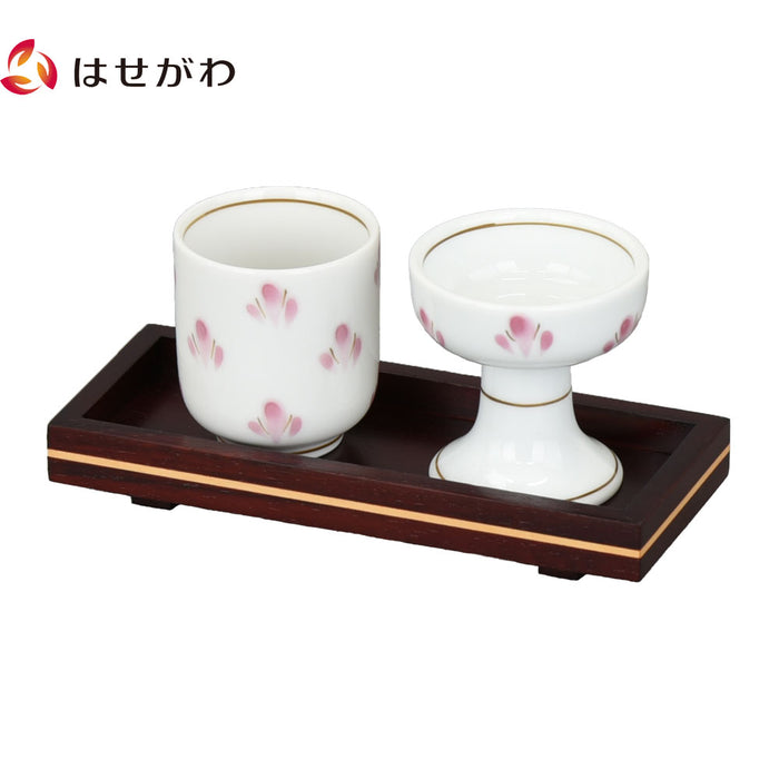 仏具 仏器膳 バウム 花梨 5.0寸 湯呑セット 1 特徴 1