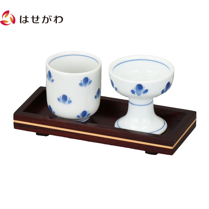 仏具 仏器膳 バウム 花梨 5.0寸 湯呑セット 2 特徴 1