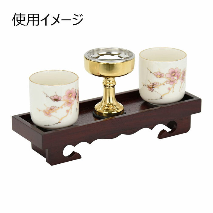 仏具 仏器膳 花梨 雄美 7.0寸 特徴 3