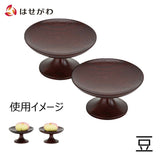 仏具 高杯 花梨 雄美 豆 特徴 1