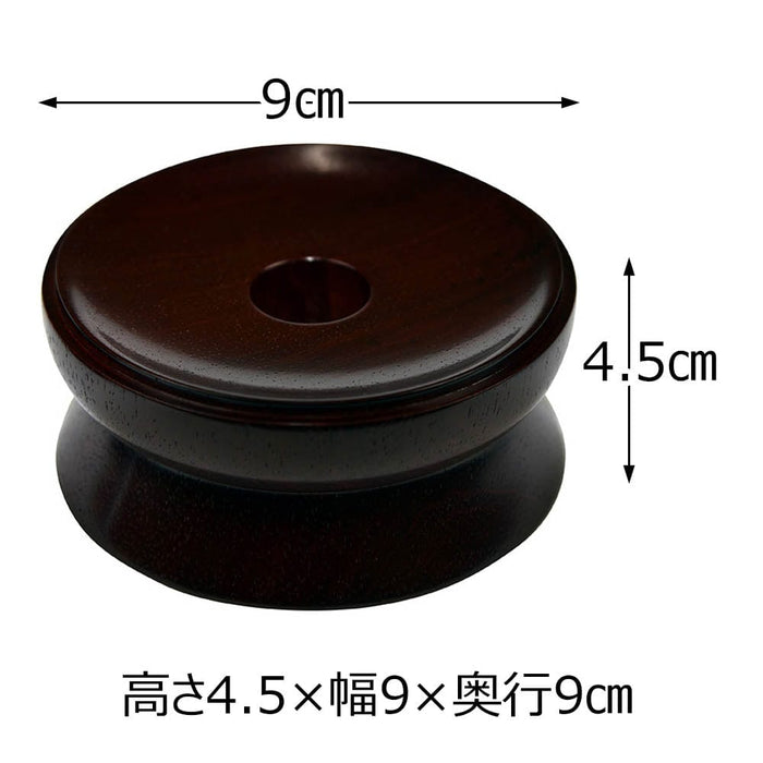仏具 リン台 花梨 雄美 丸型3.0 特徴 3