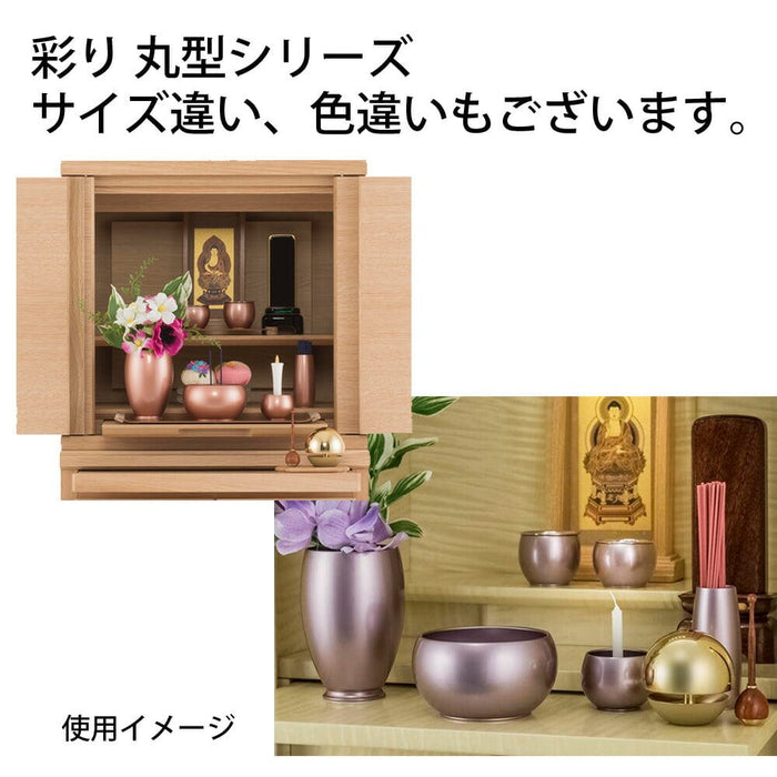 仏具 六具足 彩り 丸型 サクラグラデ 特徴 8