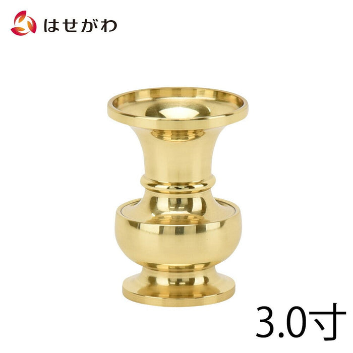 仏具 花立 新型 磨き 3.0寸 特徴 1
