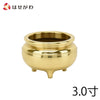 仏具 香炉 新型 磨き 3.0寸 特徴 1