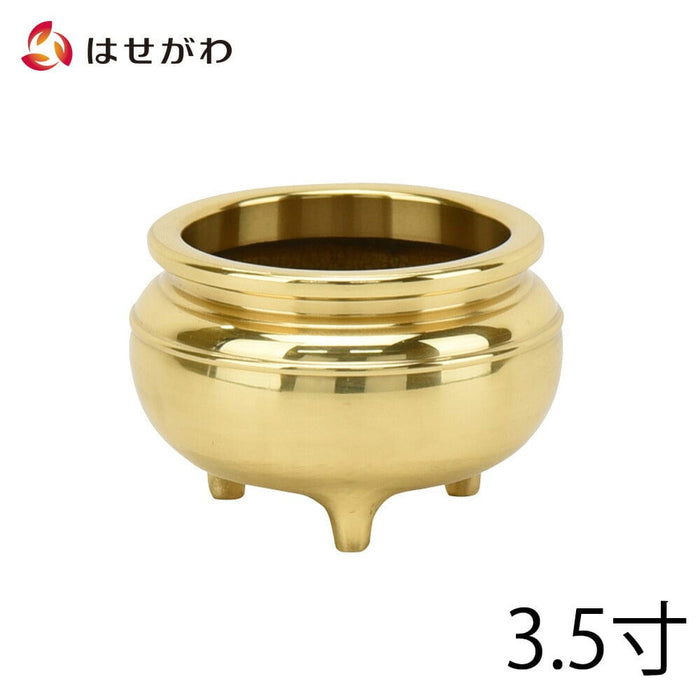 仏具 香炉 新型 磨き 3.5寸 特徴 1