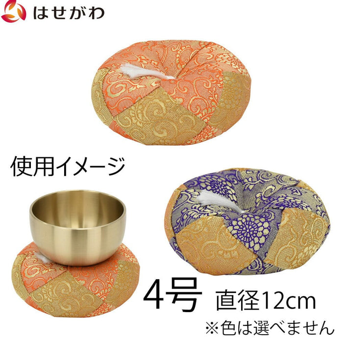 仏具 リン布団 金綴 丸型 4号 特徴 1