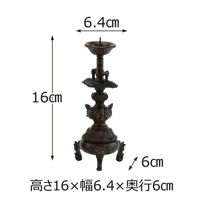仏具 三具足 木瓜菖蒲 長健院 3.0寸 特徴 4