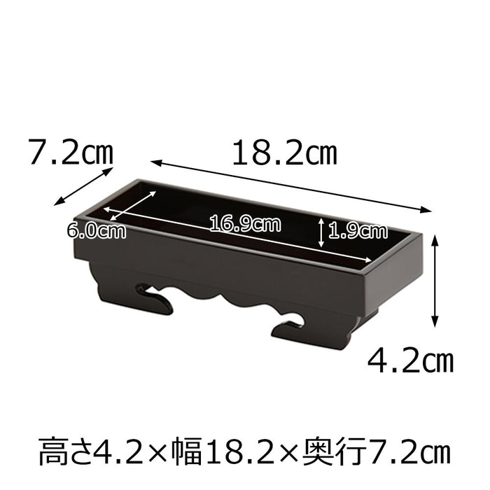 仏具 仏器膳 木質 溜 6.0寸 特徴 2