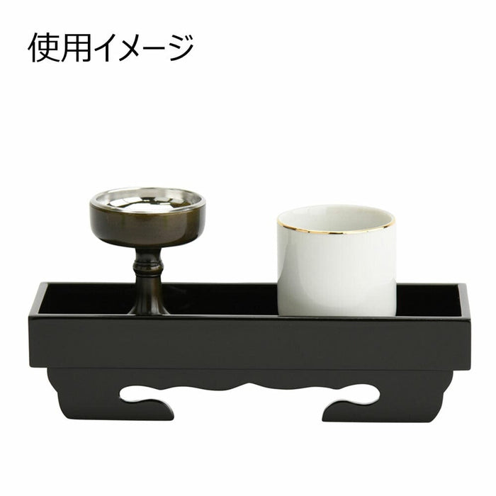 仏具 仏器膳 木質 溜 7.0寸 特徴 3