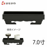 仏具 仏器膳 木質 溜 7.0寸 特徴 1