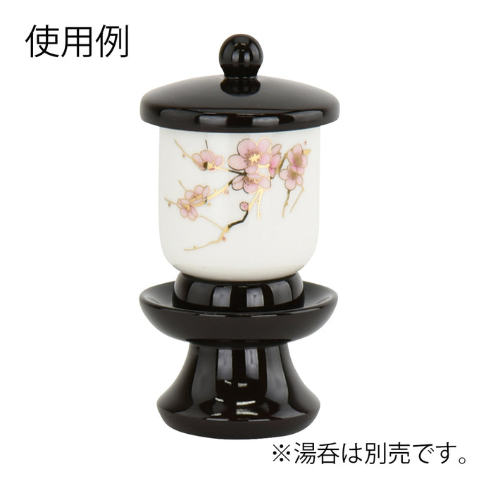仏具 茶台 木質 溜 2.0寸 特徴 2