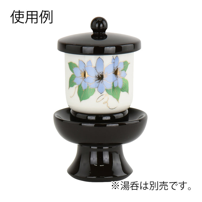 仏具 茶台 木質 溜 2.5寸 特徴 2