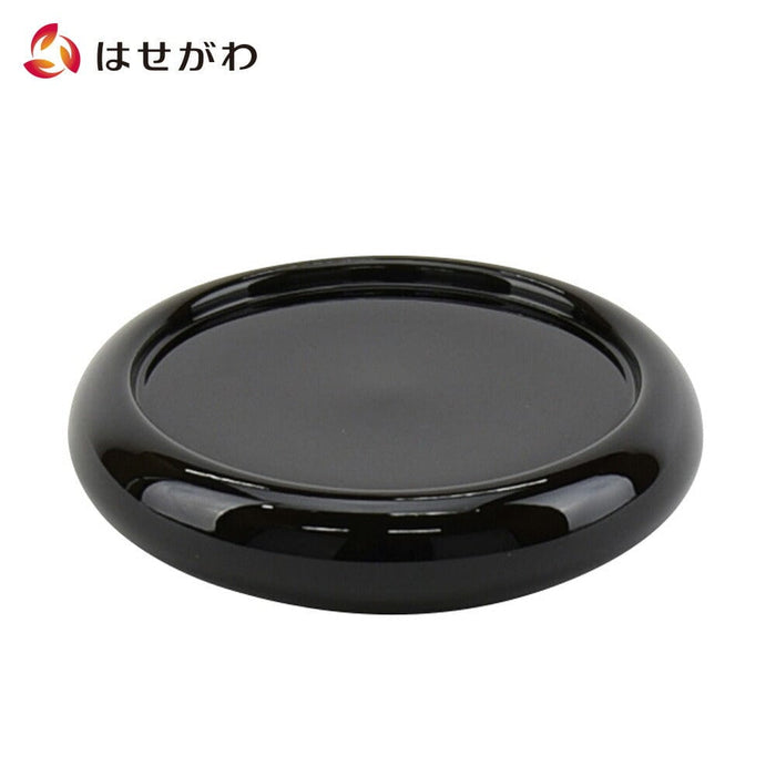 仏具 香炉台 木質 溜 丸型 3.0寸 特徴 1