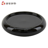仏具 香炉台 木質 溜 丸型 3.5寸 特徴 1